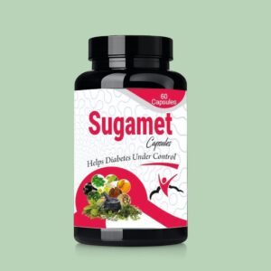 Living with diabetes requires more than just monitoring numbers; it requires holistic care. Herbixa Sugamet is specifically designed to provide a "Balanced Formulation" that supports healthy blood glucose levels while nourishing your brain and body. Made with high-potency Ayurvedic extracts, these capsules help you lead a more active and balanced life without the worry of sudden sugar spikes. Why Sugamet is Different: Natural Glucose Management: Helps improve insulin sensitivity and maintains stable blood sugar levels throughout the day. Dual Action Formula: Unlike standard supplements, Sugamet also works as a Powerful Memory Booster, helping with the mental clarity and focus that can sometimes be affected by metabolic imbalances. Metabolic Balance: Supports the body's natural ability to process sugar more efficiently using "Nature Refined" wisdom. Premium Quality: We use only fine-quality herbs, ensuring every capsule is pure, potent, and safe for long-term use. Key Features: Fine Quality Herbs: Sourced responsibly to ensure maximum effectiveness. Holistic Support: Focuses on both physical (Sugar control) and mental (Memory) well-being. Safe & Natural: No synthetic fillers—just pure Ayurvedic goodness. How to Use: Dosage: Take 1-2 capsules twice a day. Best Time: Consume 30 minutes before your morning and evening meals with lukewarm water. Advice: For best results, maintain a healthy diet and regular exercise alongside Sugamet
